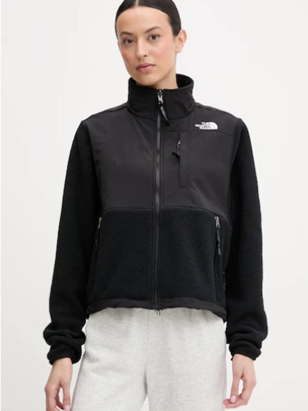 Retro Denali The North Face Classic Black Fleece Jacket size M